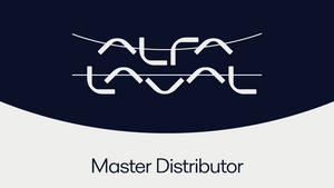 Certificate Alfa Laval Master Distributor