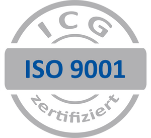 Certificate DIN EN ISO 9001:2015
