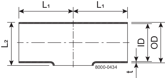 TEE 38.1-POL-316L