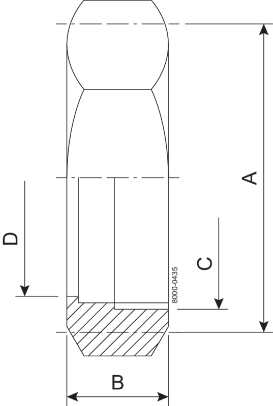 NUT (HEXAGON) IDF 25-304