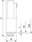 MALE PART IDF 51-316L