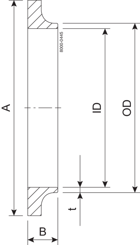 LINER SMS 25.4-316L
