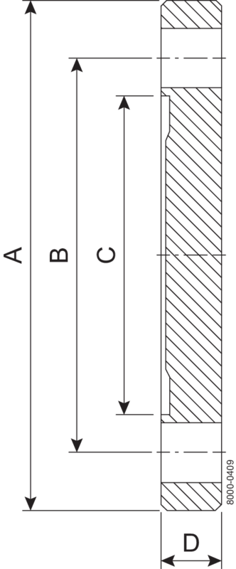 BLIND BBF DN32 H3 1.4404