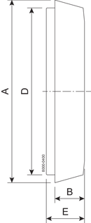 BLIND BD DN20 HSF0 1.4307