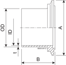 LINER NKS DN50 H3 1.4404