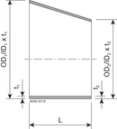 RED RE DN80/40 HSF2 1.4404