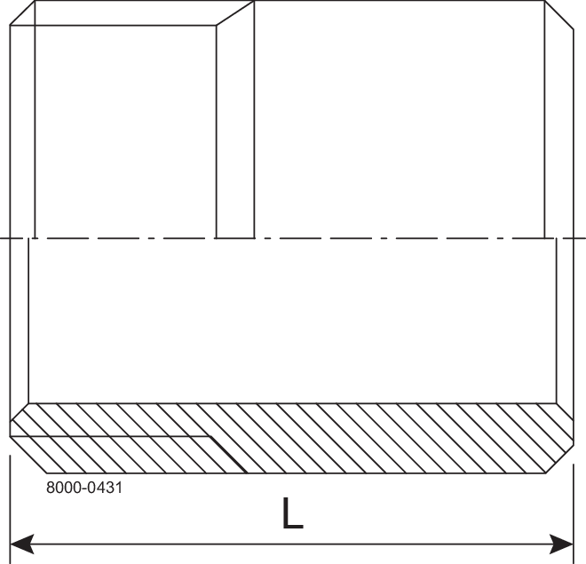 MALE W  1/4"  RG 1.4571