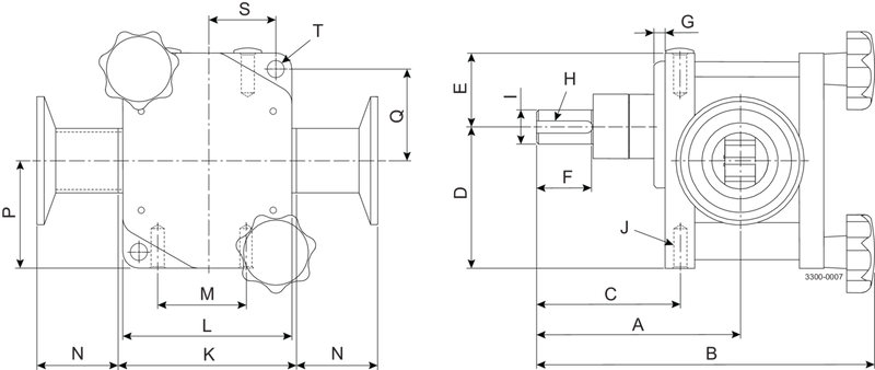 M210 PUMP 1IN TRICLAMP