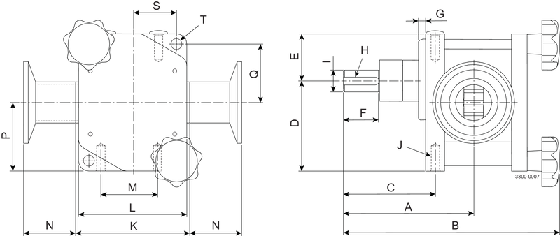 M210 PUMP 1IN TRICLAMP
