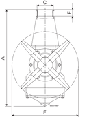 IM15 RJMIXER 4x8 0% 1½"NPT