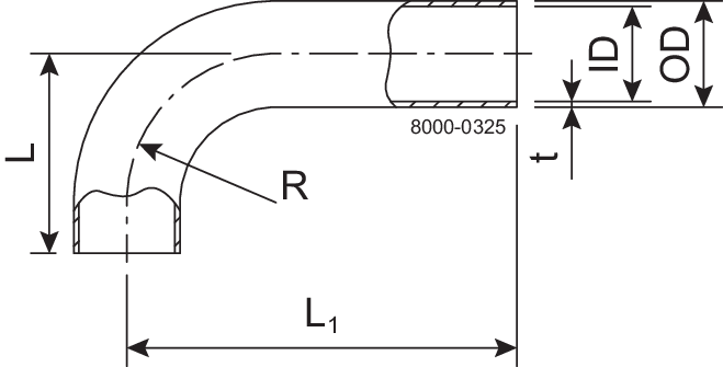BEND-90 38-SB-316L