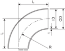BEND 90-BS-51-HSF3-1.4404