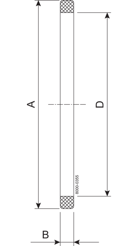 SEAL RING 101.6 PTFE