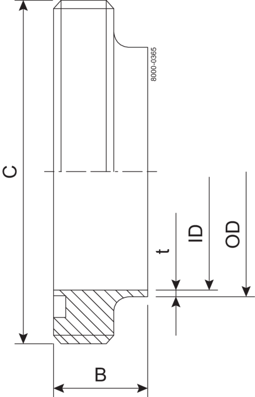 MALE PART DS-25-316L
