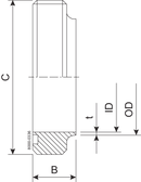 MALE PART 25-316L