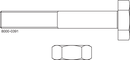 SCREWS AND NUT 25-76.1-304