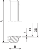 MALE PART SMS 38-304L