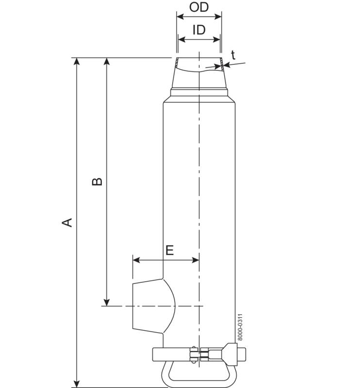 COARSE STRAINER LKVF 51MM EPDM