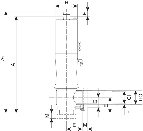 VALVE SMP-BC-W-DN40