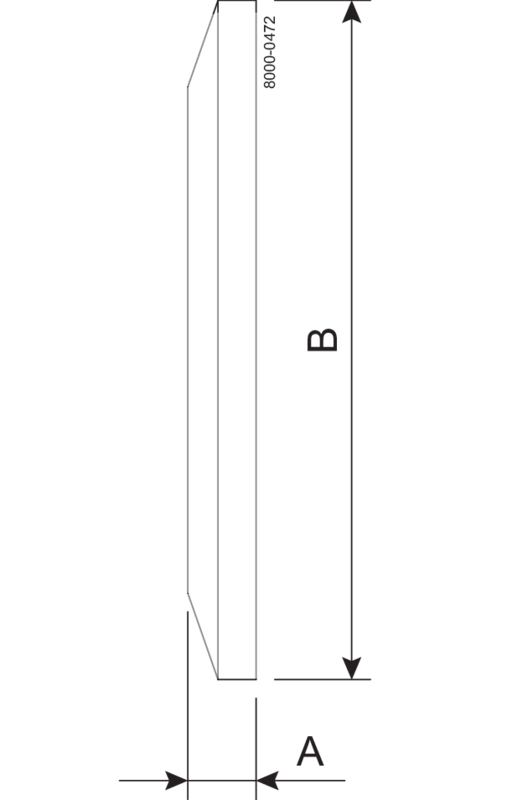 16AMP 2 316L PL END CAP