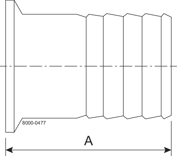 14MPHR-1 1/2 X 3/8-316L-PL